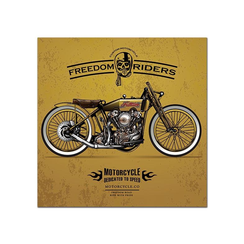Pintura De Motocicleta Vintage
