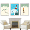 Pintura De Esqui Vintage