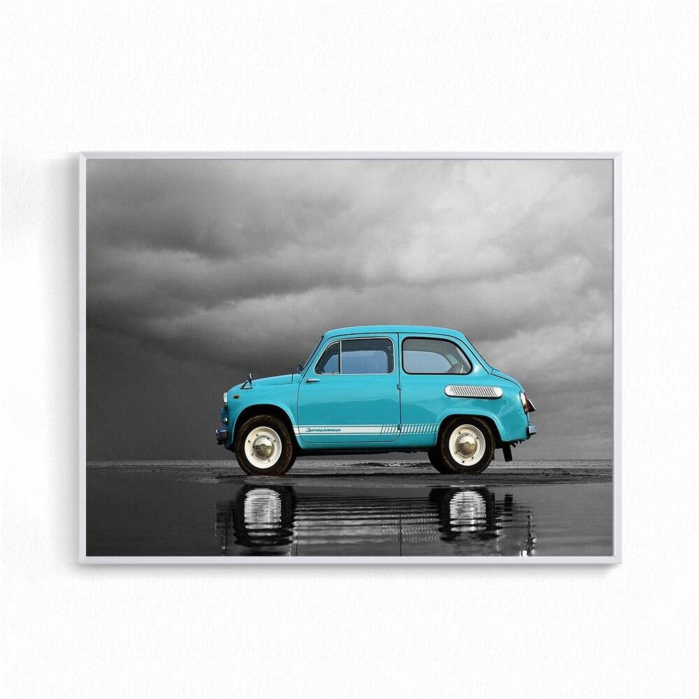 Carro Antigo Com Pintura Vintage