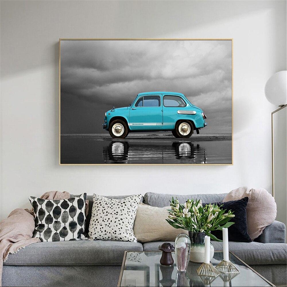 Carro Antigo Com Pintura Vintage