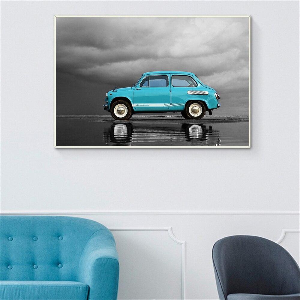 Carro Antigo Com Pintura Vintage