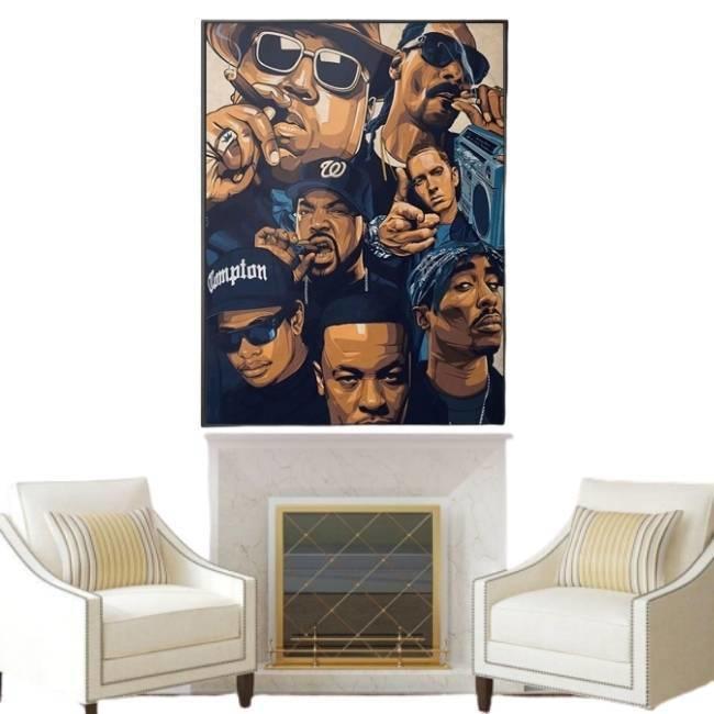 Pintura Vintage Da Costa Oeste