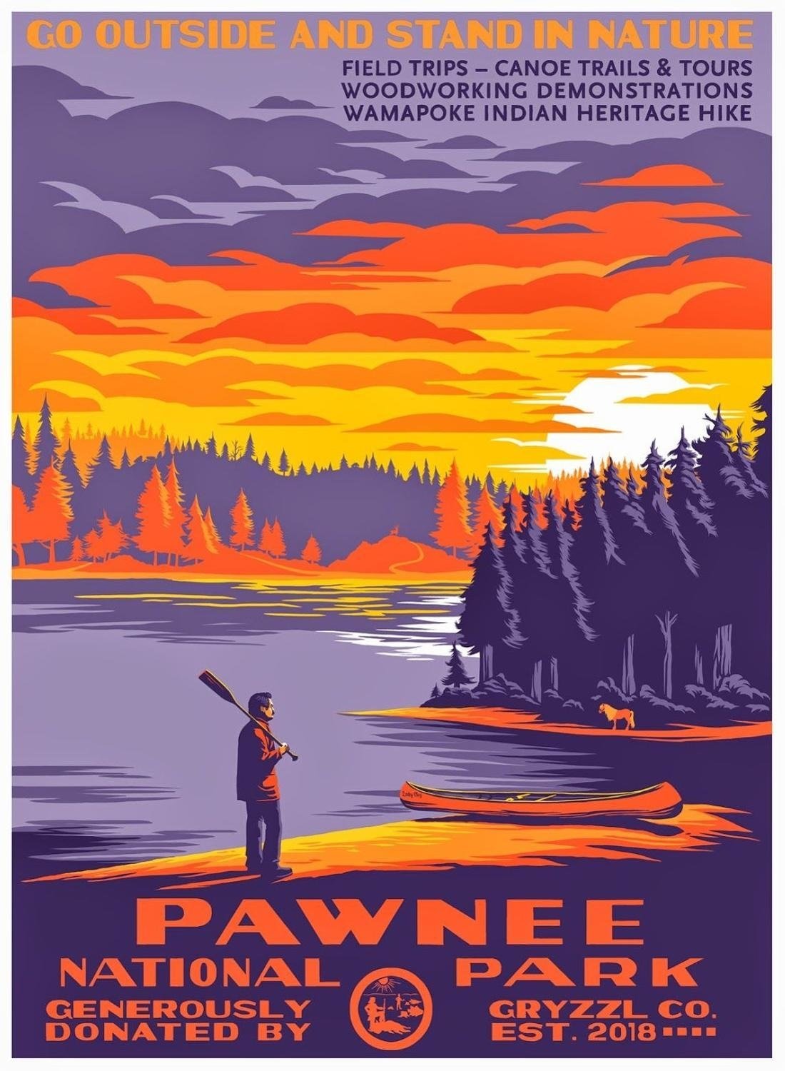 Pintura Vintage De Yellowstone