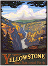 Pintura Vintage De Yellowstone