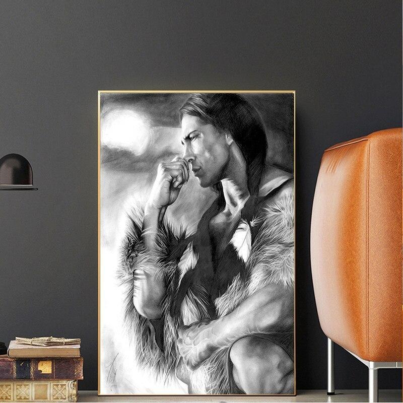 Pintura Vintage De Mulheres Indianas