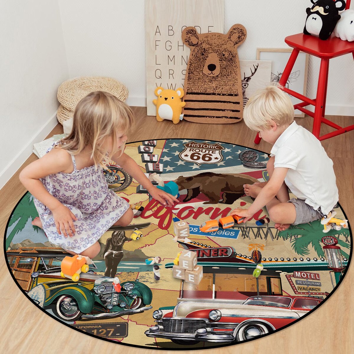 Tapete Vintage Californiano