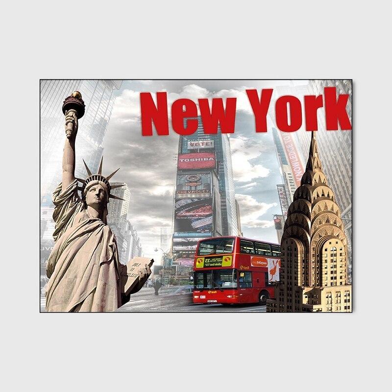 Tapete Vintage Para Sala De Estar Nova York