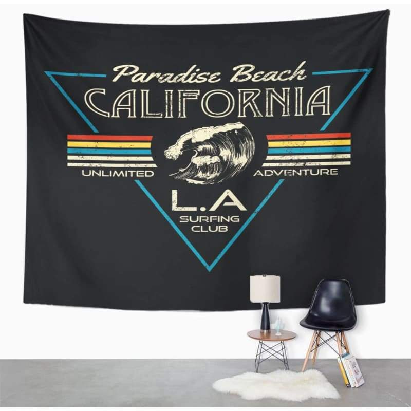 Tapeçaria Vintage Da Califórnia