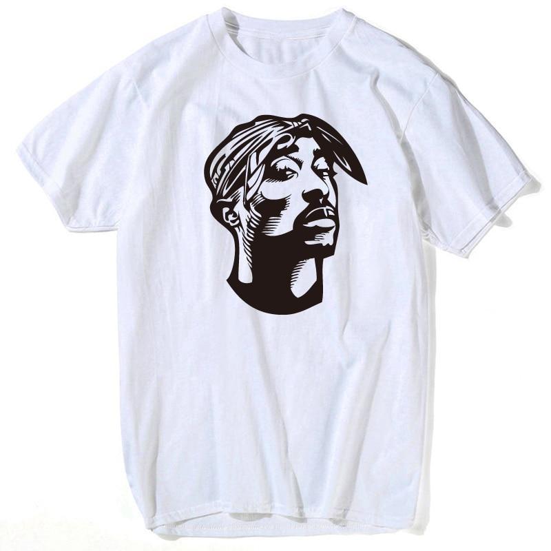 Camiseta Masculina Vintage 2pac