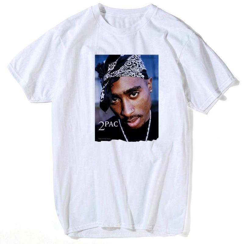Camiseta Masculina Vintage 2pac