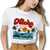 Camiseta Feminina Vintage Aloha
