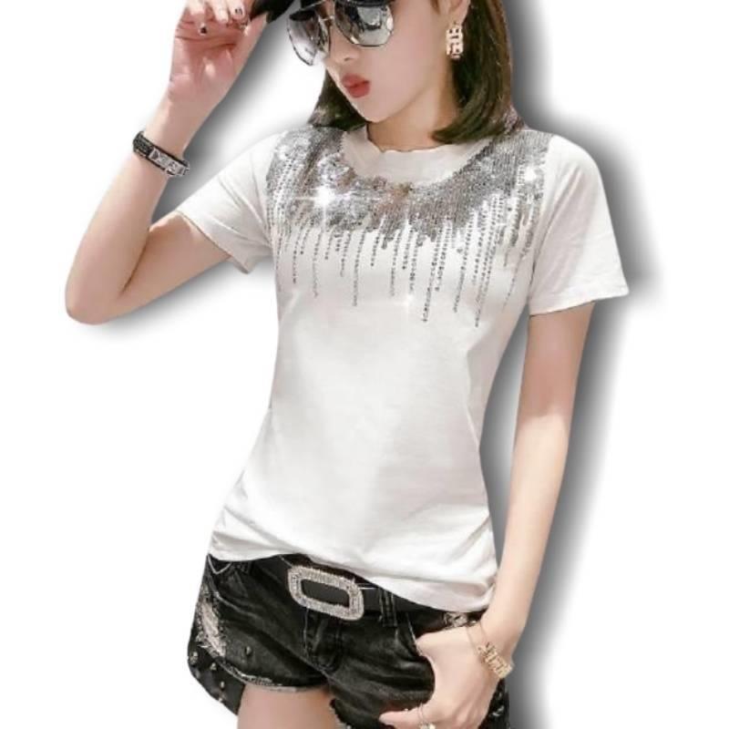 Camiseta Feminina Vintage Bling Bling