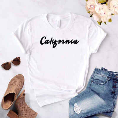 Camiseta Vintage Da Califórnia