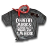 Camiseta Vintage De Música Country