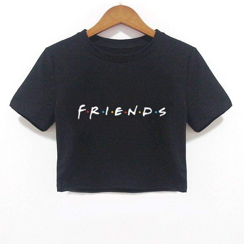 Camiseta Vintage Friends Para Meninas