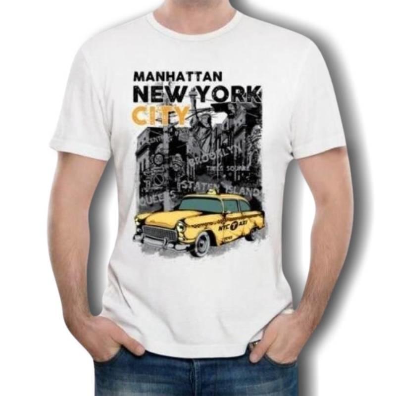 Camiseta Vintage Masculina Manhattan