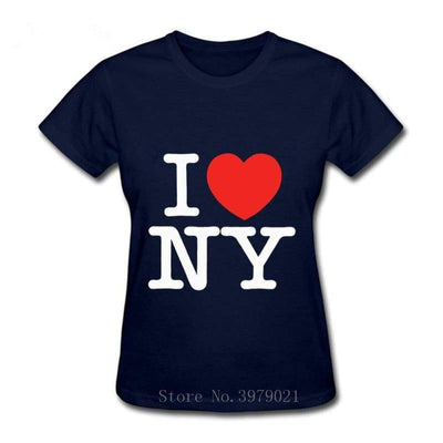 Camiseta Feminina Vintage I Love New York