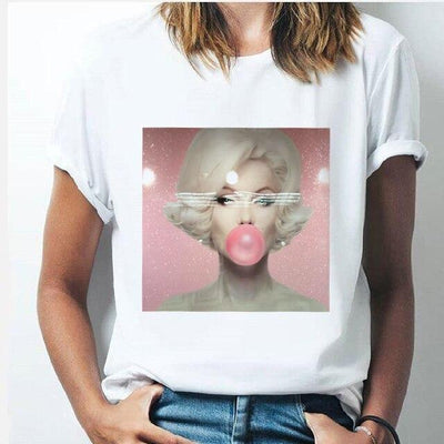 Camiseta Feminina Vintage Marilyn Monroe