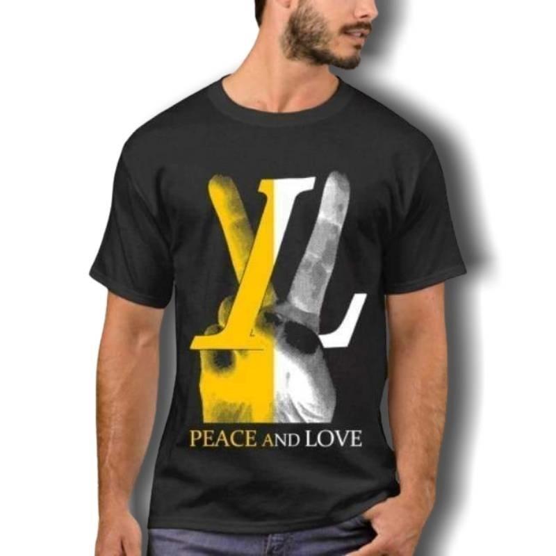 Camiseta Vintage Peace And Love Masculina
