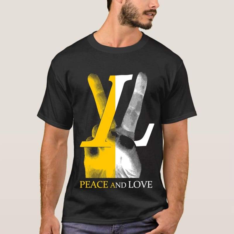 Camiseta Vintage Peace And Love Masculina