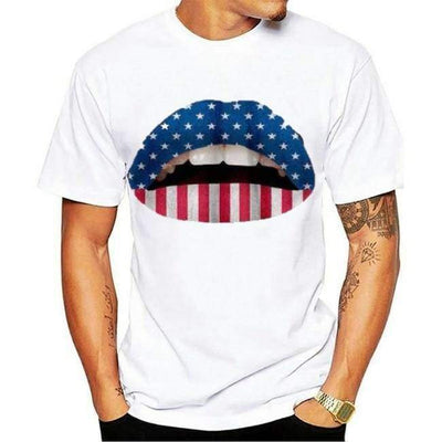 Camiseta Estilo Americano Vintage