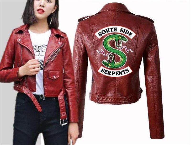 Jaqueta De Couro Vintage Riverdale