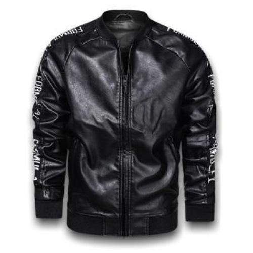 Jaqueta De Couro De Futebol Americano Vintage