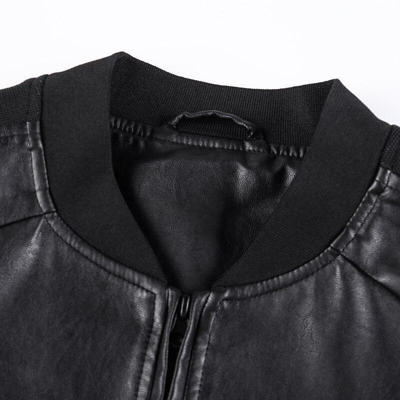 Jaqueta De Couro De Futebol Americano Vintage