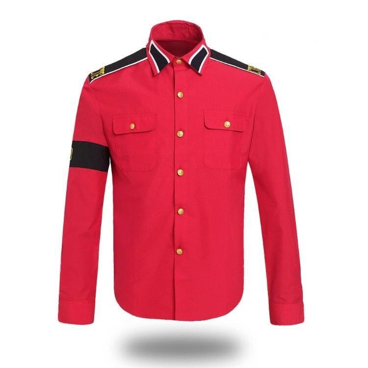 Jaqueta Vintage Vermelha Michael Jackson
