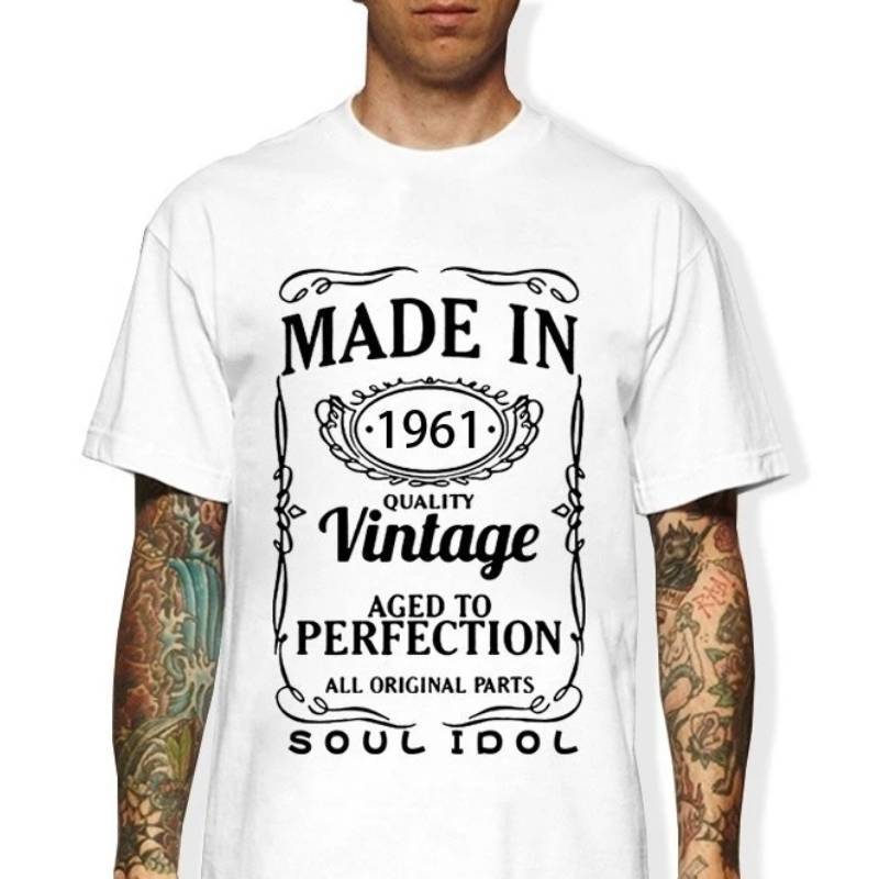 Camiseta Vintage De 1961