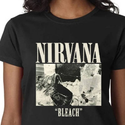 Camiseta Vintage Nirvana Bleach