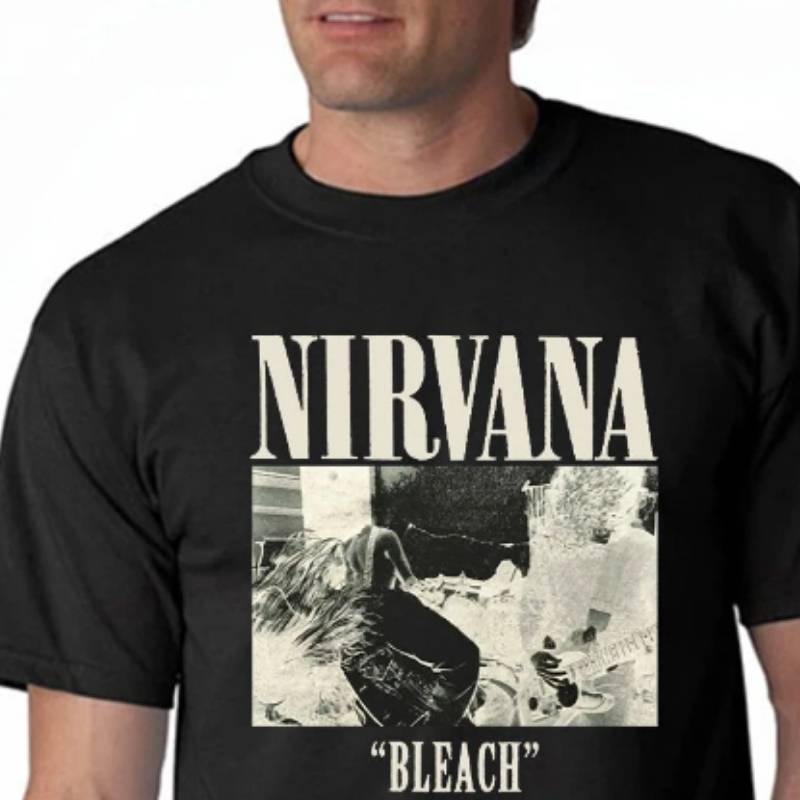 Camiseta Vintage Nirvana Bleach